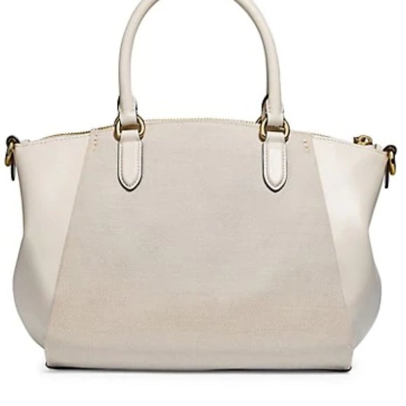 💗SOLD - SOLD ON AMAZ ⭐COACH Horse &Carriage Jacquard Elise Satchel 0669 - Picture 8 of 16